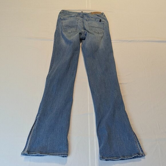 Buffalo David Bitton Split Hem "Bootcut Queen" Jeans Size 25 - Picture 4 of 16